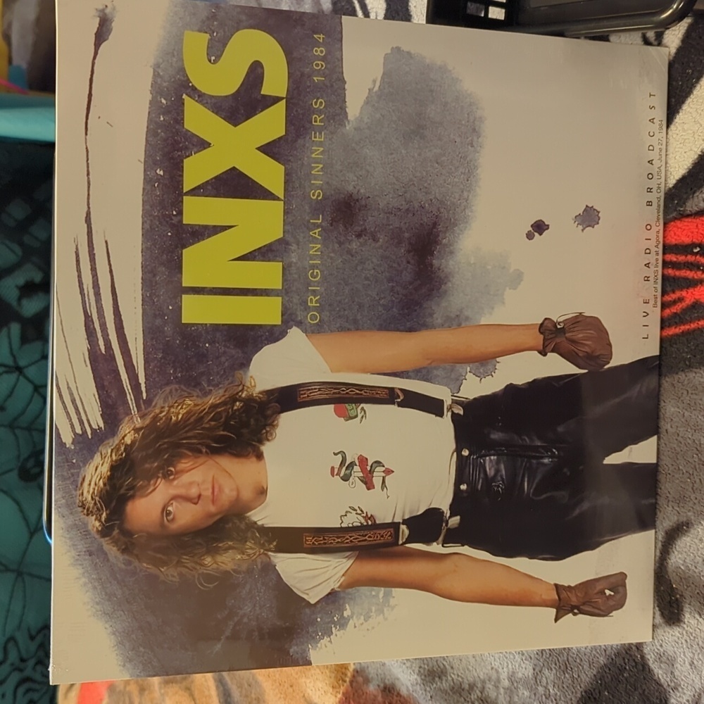 INXS - Original Sinners '84 Live in Cleveland Vinyl Record